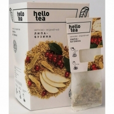 Чай в пакетах "Липа-бузина", "Hello tea"