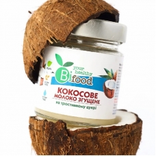 Згущонка кокосова на тростинному цукрі "Bifood", 240г