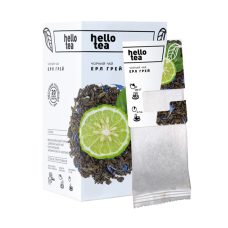 Чай в пакетах "Ерл грей" (20шт), "Hello tea"
