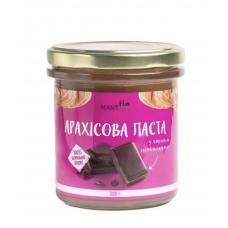 Арахісова паста Чорний шоколад 300г (скло) "Manteca"
