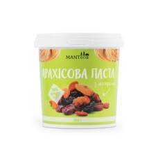 Арахісова паста Ягоди, 350г (відерце) "Manteca"