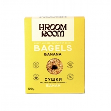 Натуральні медові Сушки "Банан", 100г "Hroom room"