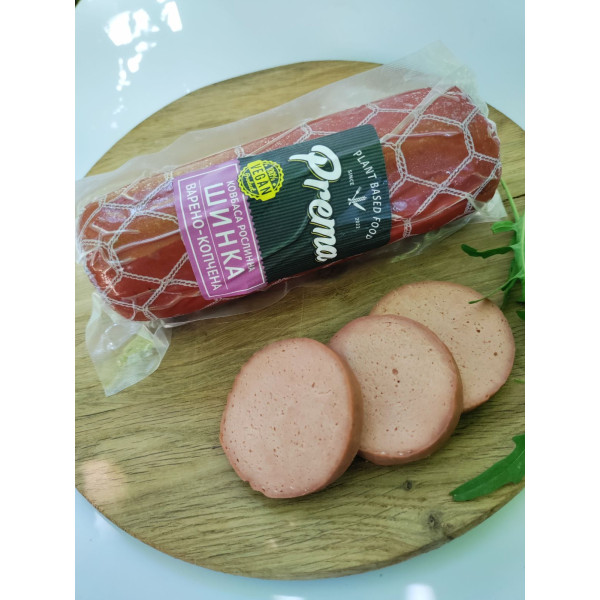 Ковбаса варено-копчена "Шинка", 360г "Prema"