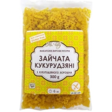 Фiгурнi макарони кукурудзянi “Зайчата”, 300г "Ms.Tally"