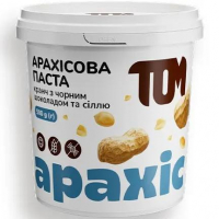 Арахісова паста кранч з чорним шоколадом та сіллю, 500 г
