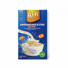 Сухі сніданки амарантові з чіа, курагою та родзинками,"Healthy generation" , 140 г