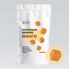 Натуральні цукерки "Манго", 200г "Flower food"