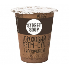 Гороховий з яловичиною крем-суп, 50г "Street Soup"