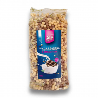 Сухі сніданки зернові "Кульки з какао та бананом" "Healthy generation" 100г Сухі сніданки зернові "Кульки з какао та бананом" "Healthy generation" 100г