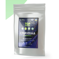 Спіруліна таблетки, 100г "TOP spirylina"