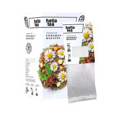 Чай в пакетах "Ромашка-Фенхель" (20шт), "Hello tea"