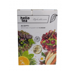 Чай в пакетах Асорті "Фруктово- ягідний" (20шт), "Hello tea"