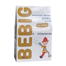 Макаронні вироби "Зайки рисові", 300г "Bebig"