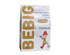 Макаронні вироби "Зайки рисові", 300г "Bebig"