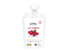 Ягідна паста "Вишня 100%", 100г "LiQberry" (дойпак)