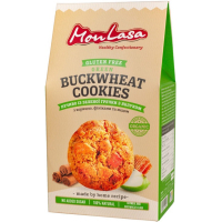 Печиво із Зеленої гречки з яблуком, 120г "MonLasa"