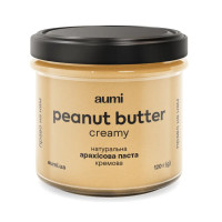 Арахісова паста кремова, 120г "Aumi"