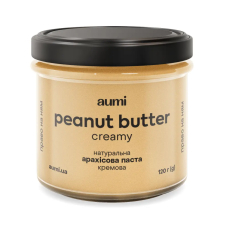 Арахісова паста кремова, 120г "Aumi"