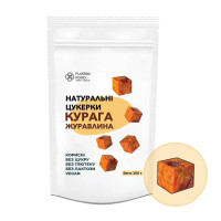 Натуральні цукерки "Курага журавлина", 200г "Flower food"