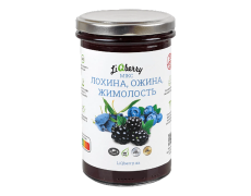 Ягідна паста "Лохина, ожина, жимолость" 100%", 0.545г "LiQberry" Ягідна паста "Лохина, ожина, жимолость" 100%", 0.545г "LiQberry"