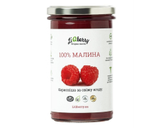 Ягідна паста "Малина" 100%", 0.545г "LiQberry" Ягідна паста "Малина" 100%", 0.545г "LiQberry"