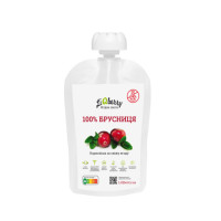 Ягідна паста "Брусниця" 100%", 100г "LiQberry"
