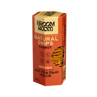 Натуральні Чіпси "Морква", 100г "Hroom room"