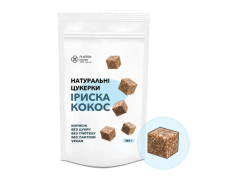 Натуральні цукерки "Іриска кокос", 200г "Flower food"