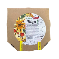Піца б/г з куркою, грибами, помідорами та сиром, 300г "Ms. Naturel"