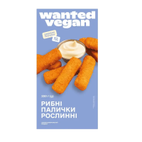 Рибні палички рослинні TM" Wanted Vegan", 200г