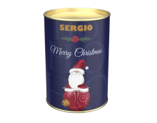 Подарунковий набір "Щасливого різдва" 170г ТМ Frukfetta в тубусі