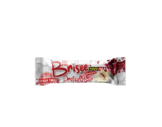 Батончик протеїнавий «Brisee» з полуничним конфі 25%, "Power Pro"