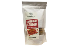 Хлібці сочевичні Green з травами, 100 г