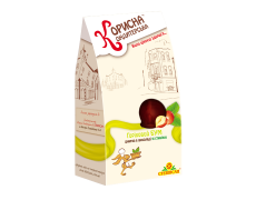 Шоколадні цукерки КОРИСНА КОНДИТЕРСЬКА "Горіховий бум", 150 г