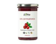 Ягідна паста "Журавлина" 100%", 545г "LiQberry"