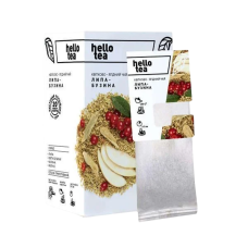 Чай в пакетах "Липа-бузина", (20шт), "Hello tea"