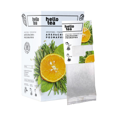 Чай в пакетах "Розмарин-апельсин" (20шт), "Hello tea"