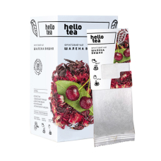 Чай в пакетах "Шалена вишня" (20шт), "Hello tea"