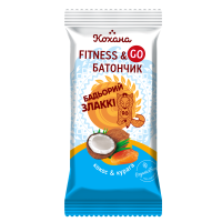 Фітнес батончик "Курага-кокос" КОХАНА, 40г