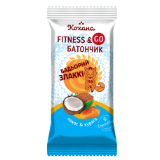 Фітнес батончик "Курага-кокос" КОХАНА, 40г