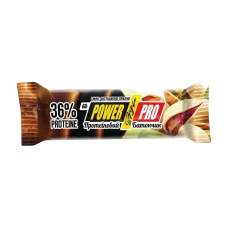Батончик протеїновий 36% "Фісташка", 60г "Power Pro"