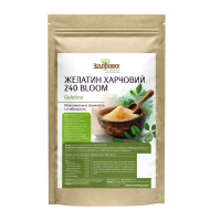 Желатин харчовий 240 Bloom, Здорово, 100 г