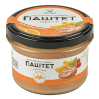 Паштет курячий з апельсином "Шеф-повар" 200г