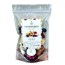 Сублімовані фрукти (мікс) 50г. "Natural snack"