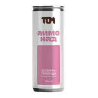 Лимонад Бузина-троянда "Tom" 330мл.