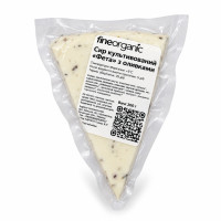 Сир культивований "Фета" з оливками Fineorganic, 200г