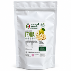 Сублімована груша, "Natural snack" 30г