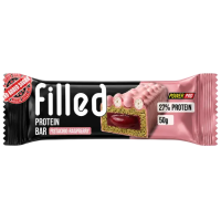 Батончик протеїновий 27% "Filled Bar Фісташка-малина", 50г "Power Pro"