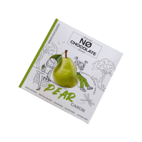 Плитка No Chocolate "Груша", ТМ "SmartChocolate", 35г 