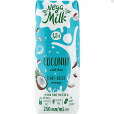 Напій кокосовий з рисом "Vega Milk", 250мл